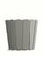 Blumentopf BOARDEE BASIC grau stein 19,9cm