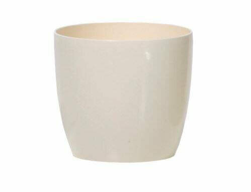 Blumentopf COUBI rund creme 50cm