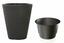 Blumentopf MATUBA + anthrazit Einlage 30cm