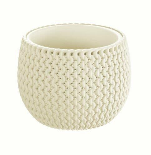 Blumentopf mit Einsatz SPLOFY BOWL creme 18cm