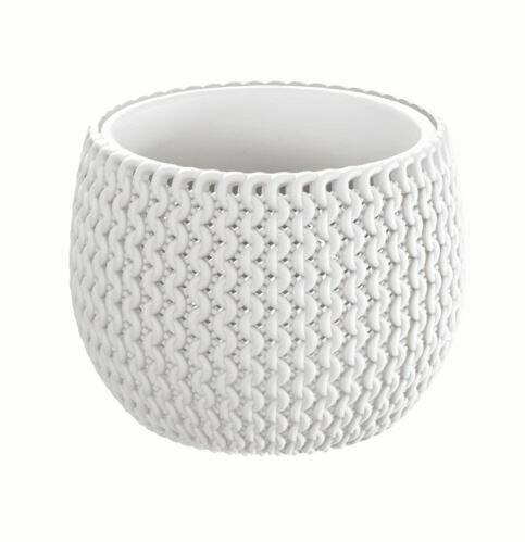 Blumentopf mit Einsatz SPLOFY BOWL weiß 18cm