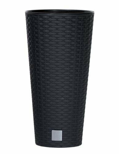 Blumentopf RATO TUBUS + anthrazit Einlage 20cm