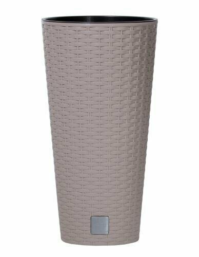 Blumentopf RATO TUBUS + Pfand mocca 25cm