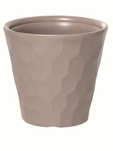 Blumentopf ROCKA mocca 29,3 cm