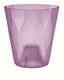 Blumentopf ROCKA P transparent lila 13,0 cm