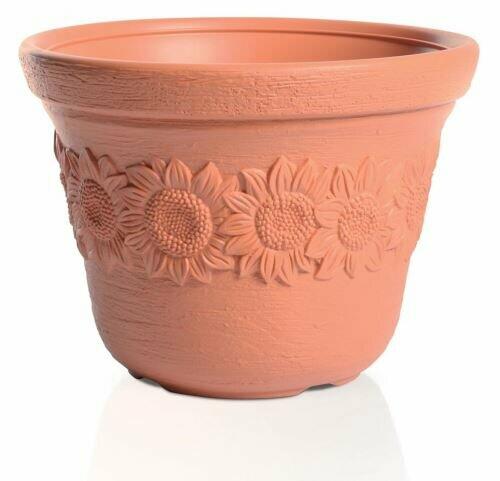Blumentopf SUNNY Ziegel 57cm