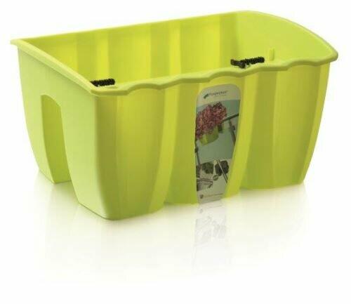 Box am Geländer CROWN lime 39,3 cm