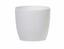 COUBI Blumentopf rund weiß 12cm