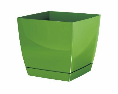 COUBI SQUARE P Blumentopf mit Olivenschale 15,5 cm
