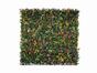 Kunstblumenpaneel Buxus bunt - 50x50 cm