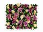 Künstliche Blumentafel Rose und Hortensie - 40x60 cm