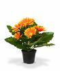 Künstliche Gerberapflanze orange 30 cm