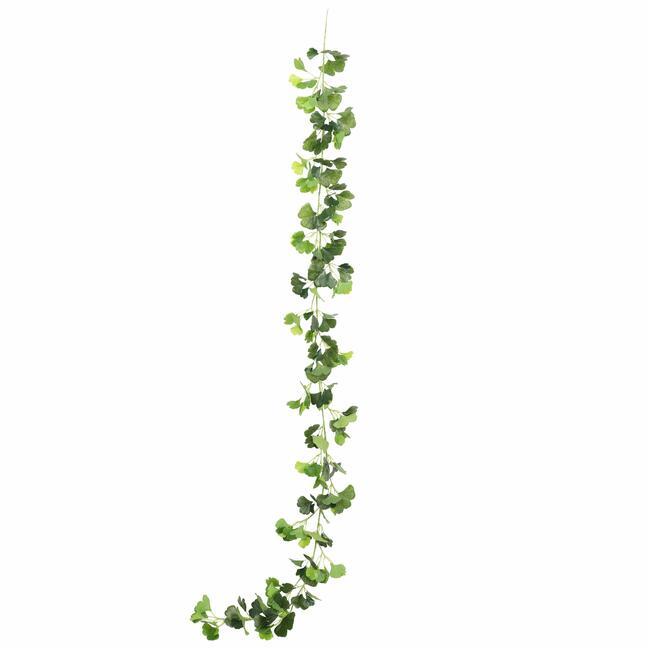 Künstliche Girlande Ginkgo grün 190 cm