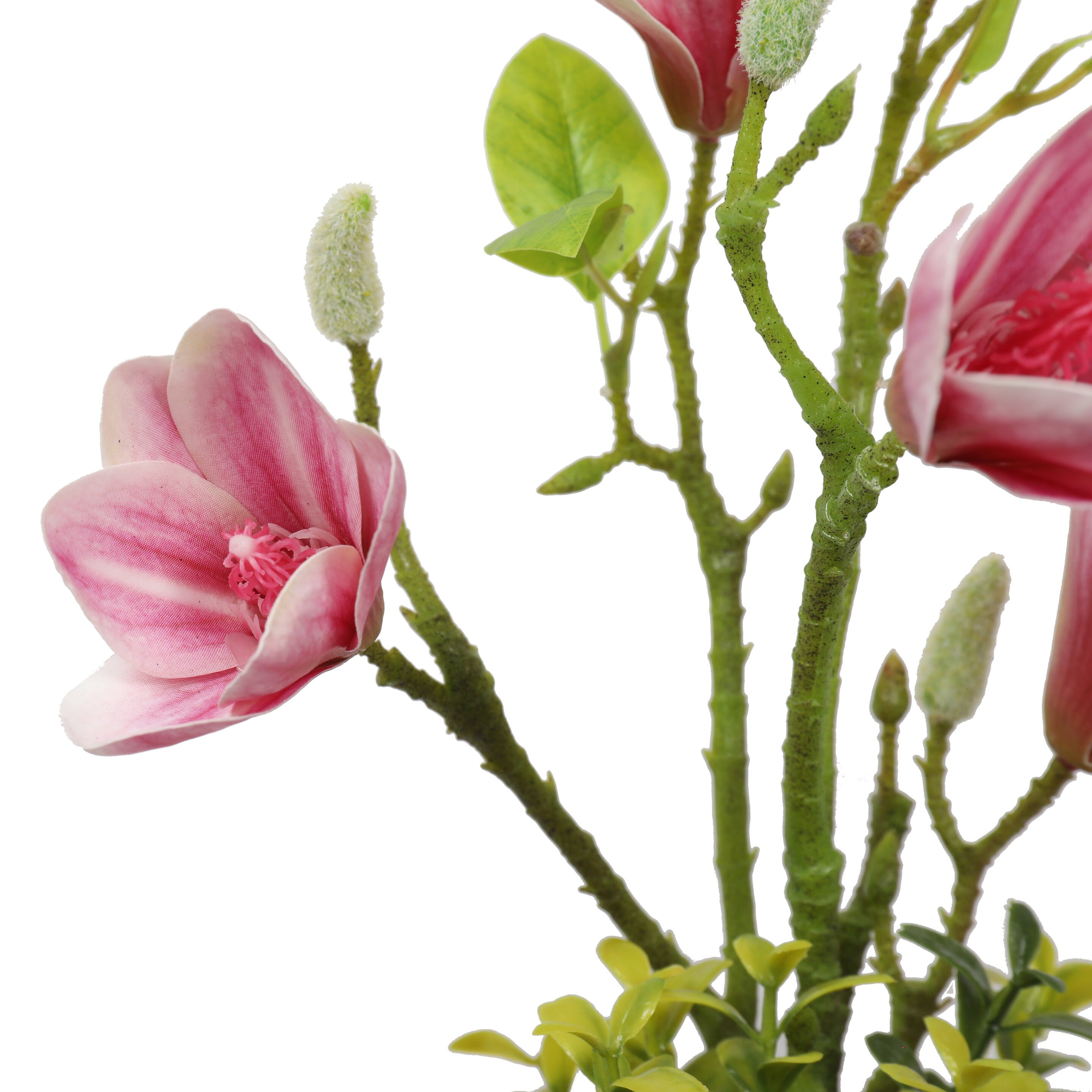 21 künstliche im cm Blumentopf Magnolie Die