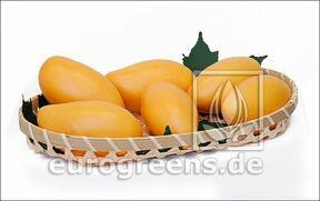 Künstliche Mango gelb