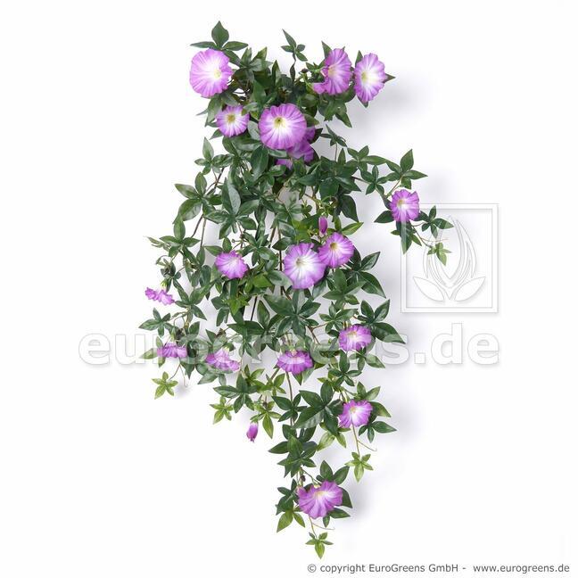 Künstliche Petunienranke lila 75 cm