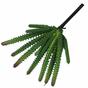 Künstlicher Kaktus dunkelgrün 21 cm