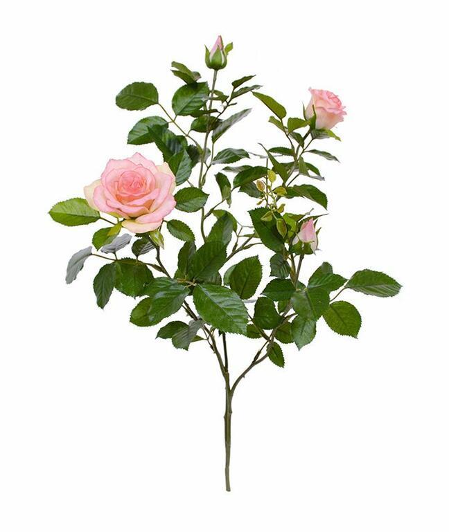 Künstlicher Zweig Rosa Rose 70 cm