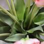 Künstlicher Zweig Tulpe grün-rosa 70 cm