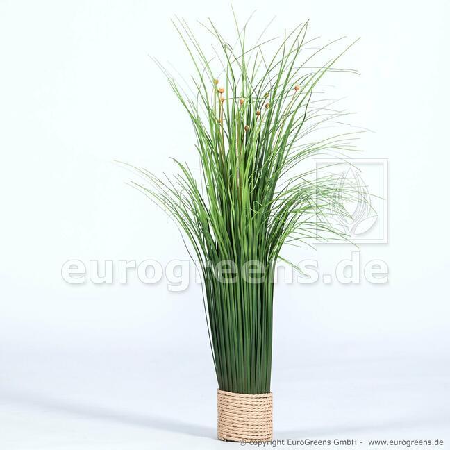 Künstliches blühendes Grasbündel 55 cm