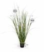 Künstliches Bündel Bambusgras in einem Blumentopf 80 cm